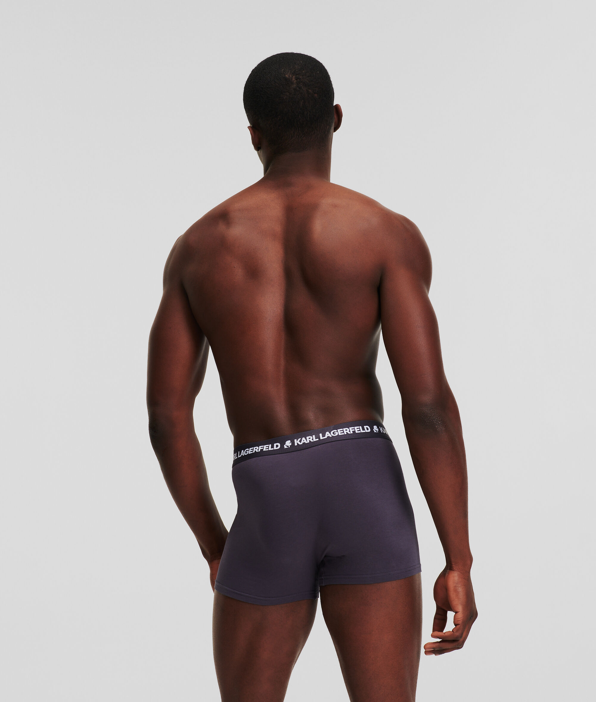 (image for) Leading MULTICOLOURED KARL LOGO TRUNKS – 3 PACK